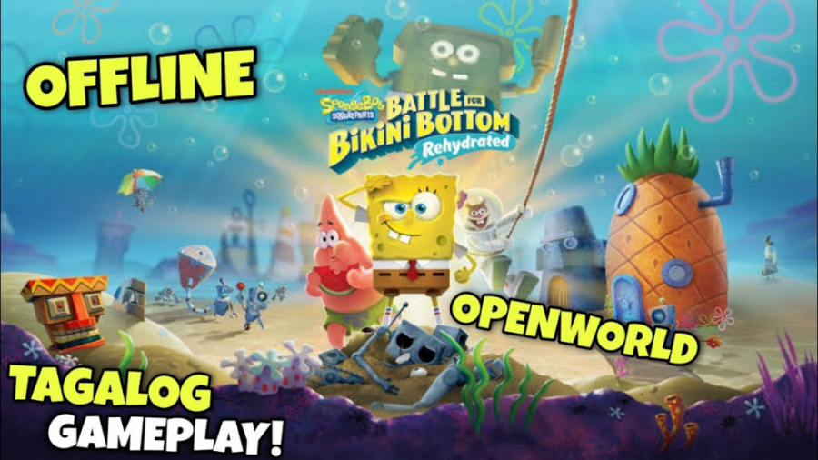 گیم پلی بازی باب اسفنجی