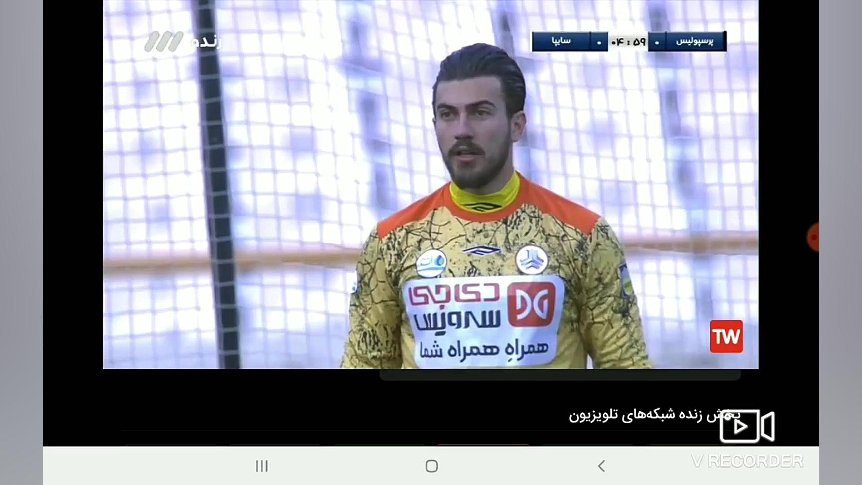 گل اول پرسپولیس به سایپا