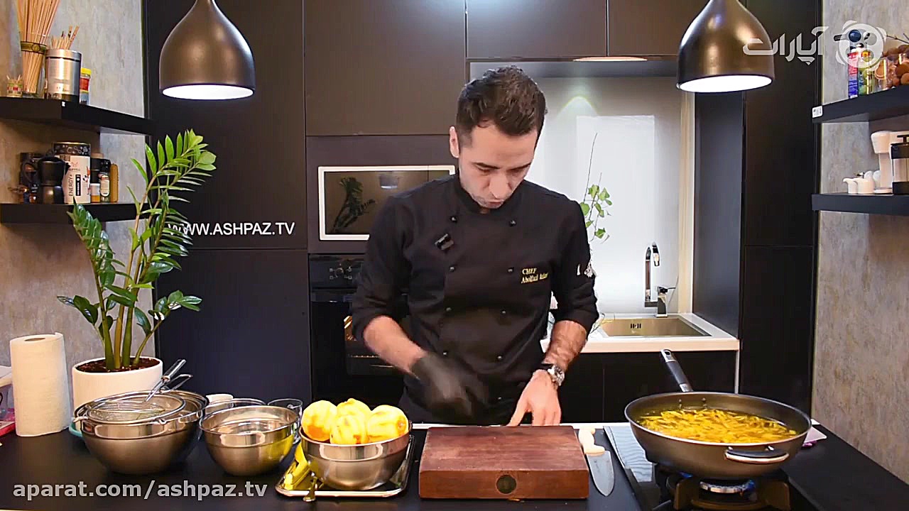 آموزش مارمالاد پرتقال سرخ