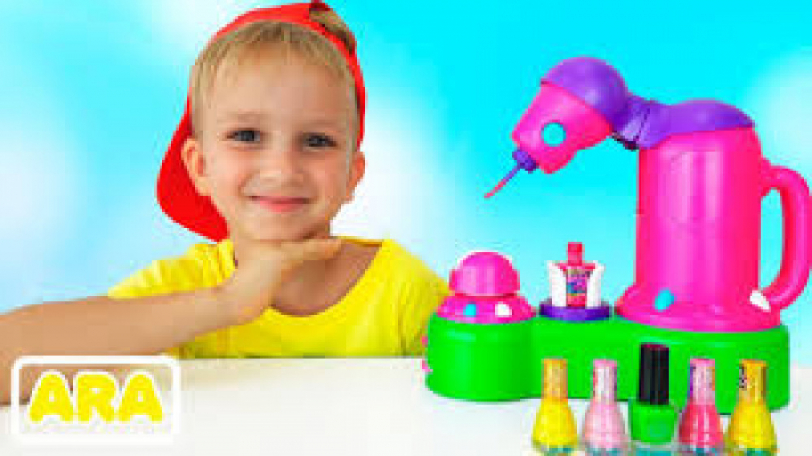 ولاد و مامان بازی های آرایشی م...