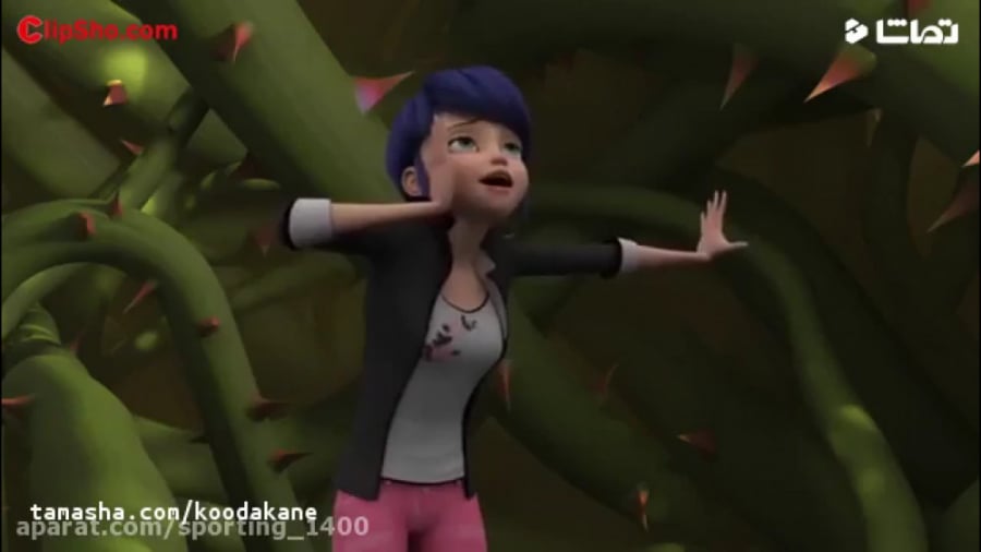 دختر کفشدوزکی و گربه سیاه  لید...