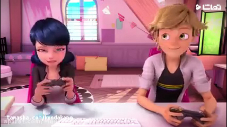 انیمیشن لیدی باگ گیمرGamer دخت...