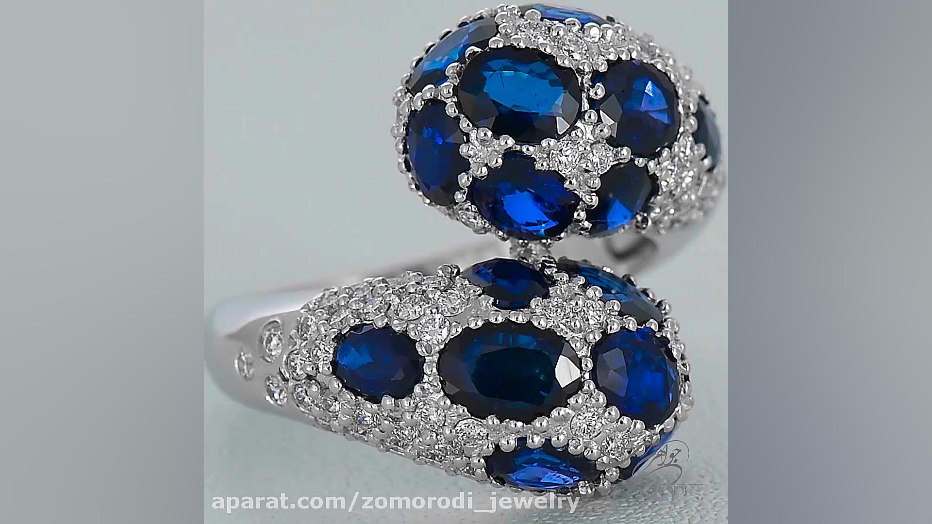 انگشتر یاقوت کبود