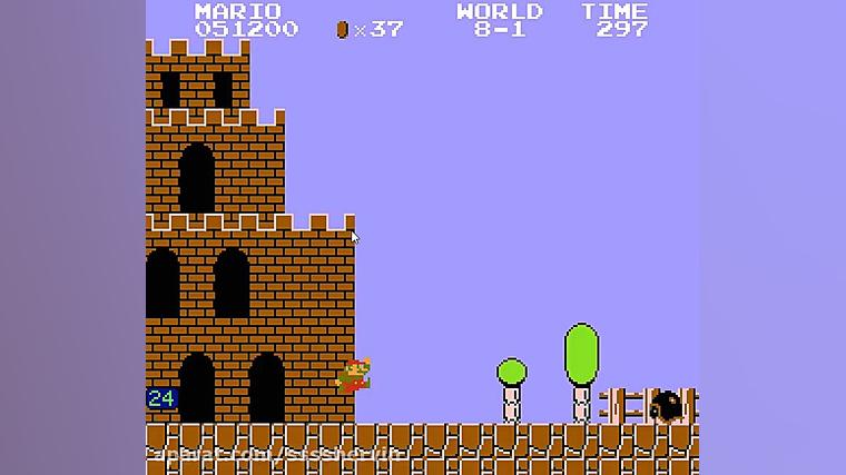 گیم پلی سوپر ماریو bros