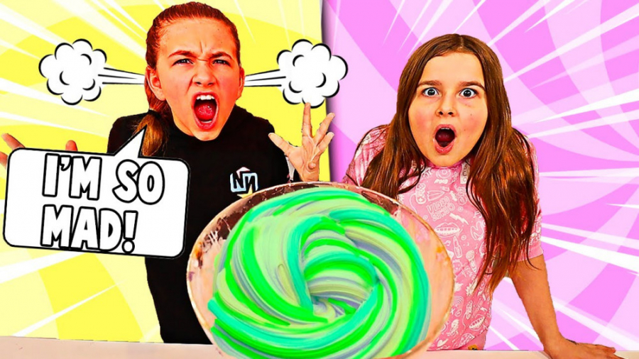 مدی و سیلا  چالش اسلایم و عصبا...