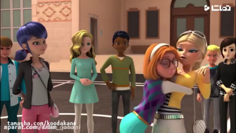 لیدی باگ و کت نوار  (مرینت و آ...