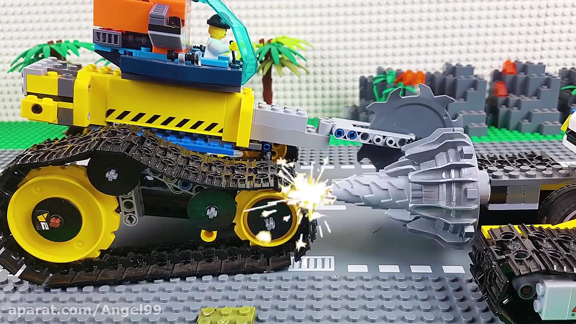 ماشین بازی ق 124  لگو ماشین و...