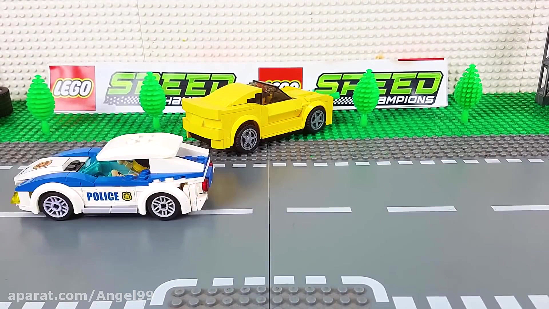 ماشین بازی قسمت 125  لگو ماشین...