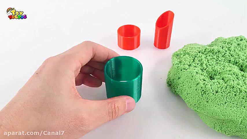 ساخت رژ لب های رنگی با ماسه ها...