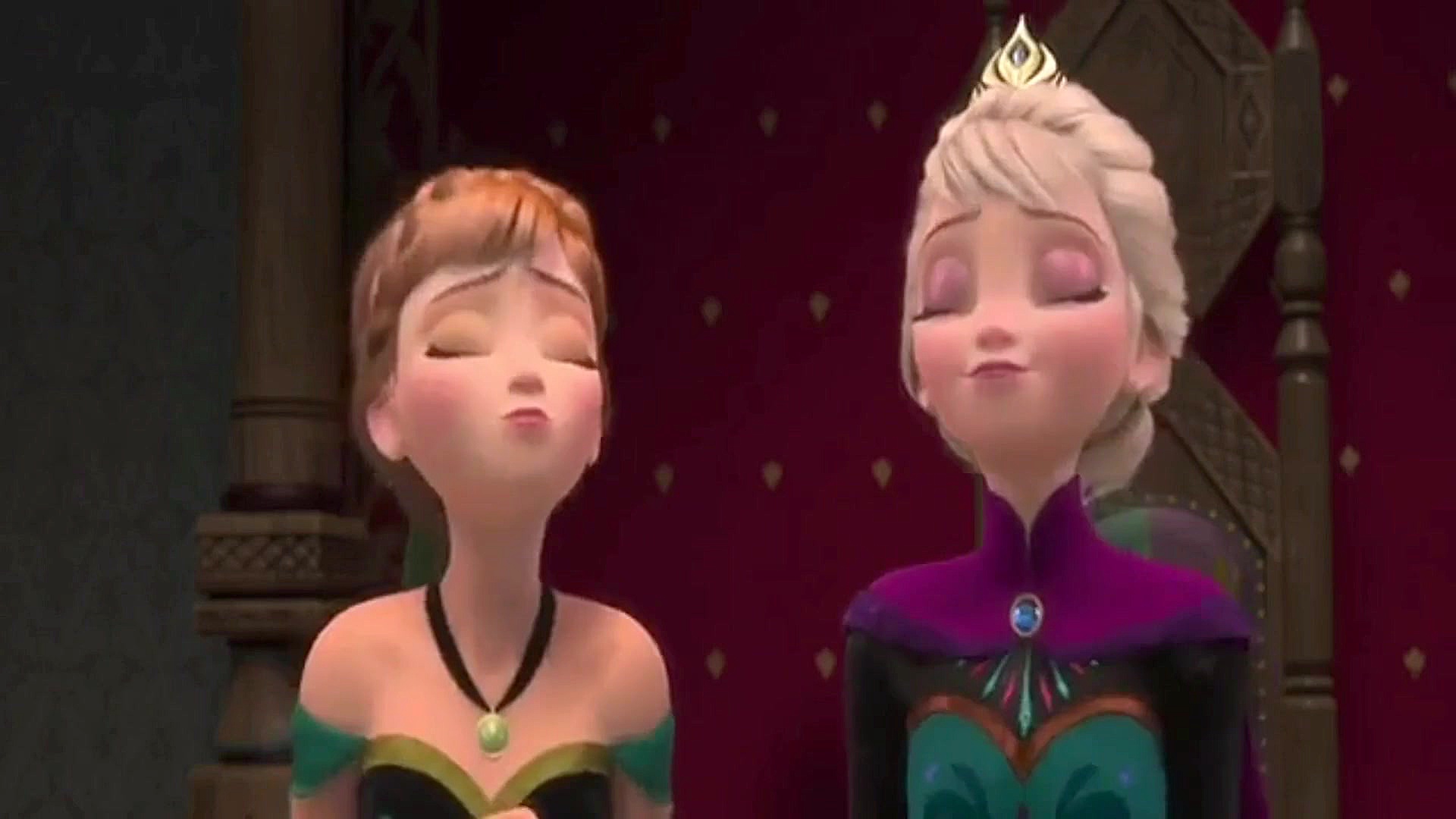 دوبله ی من از السا و انا