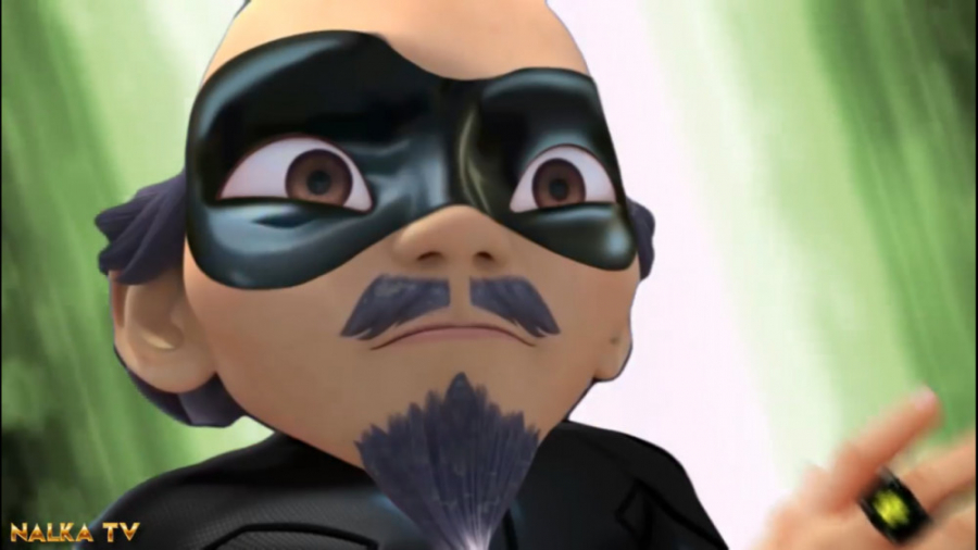 لیدی باگ  تبدیل استاد فو به گر...