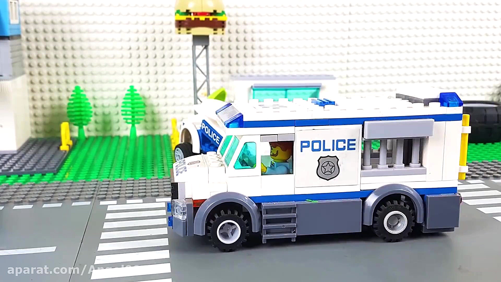 ماشین بازی قسمت 131  لگو آمبول...