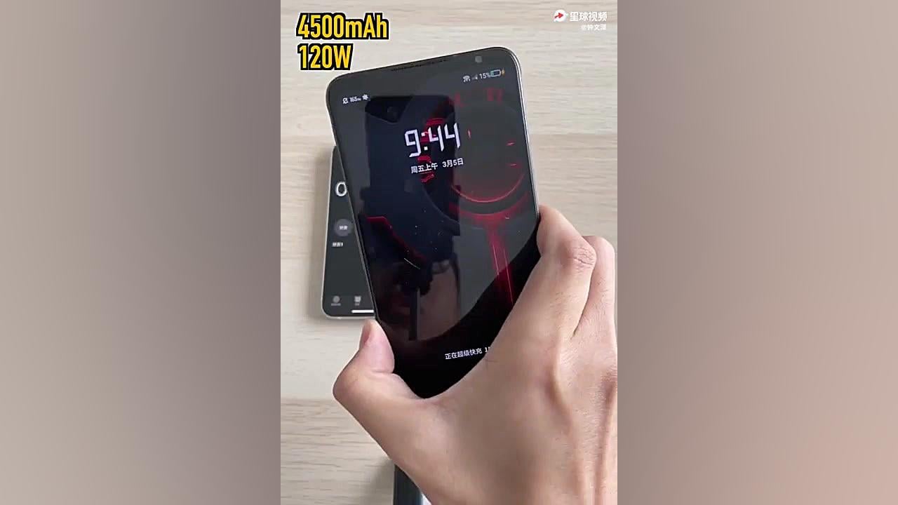 روند شارژ باتری گوشی ردمجیک 6...