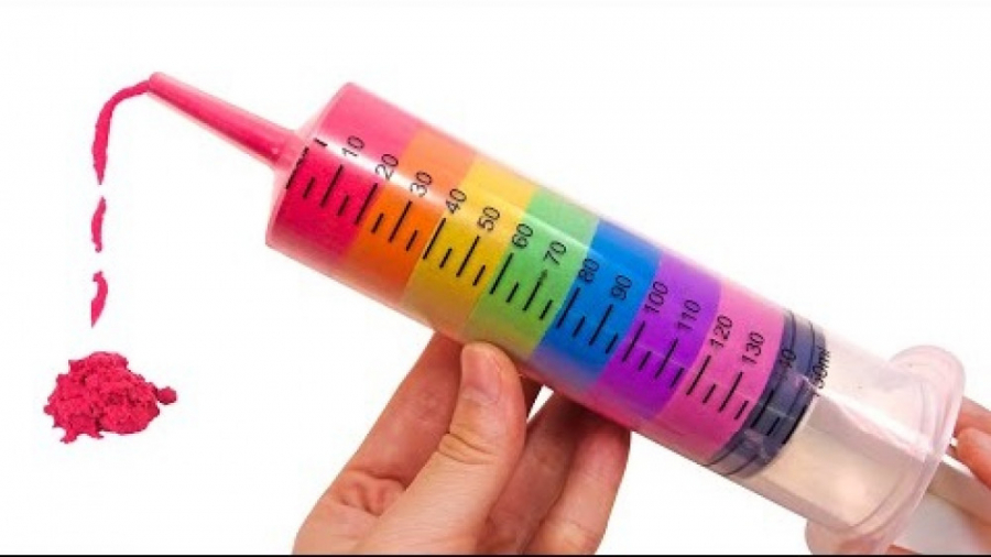 ساخت رنگین کمان با ماسه های مت...