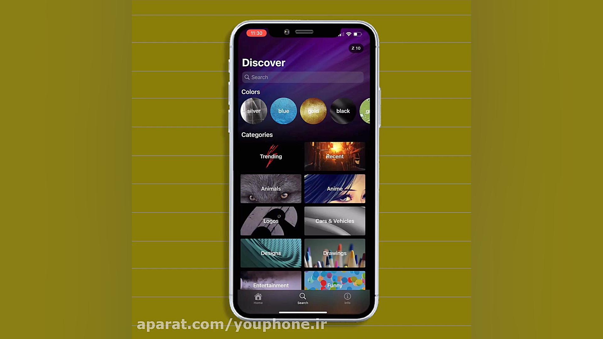 دانلود والپیپر برای گوشی موبای...
