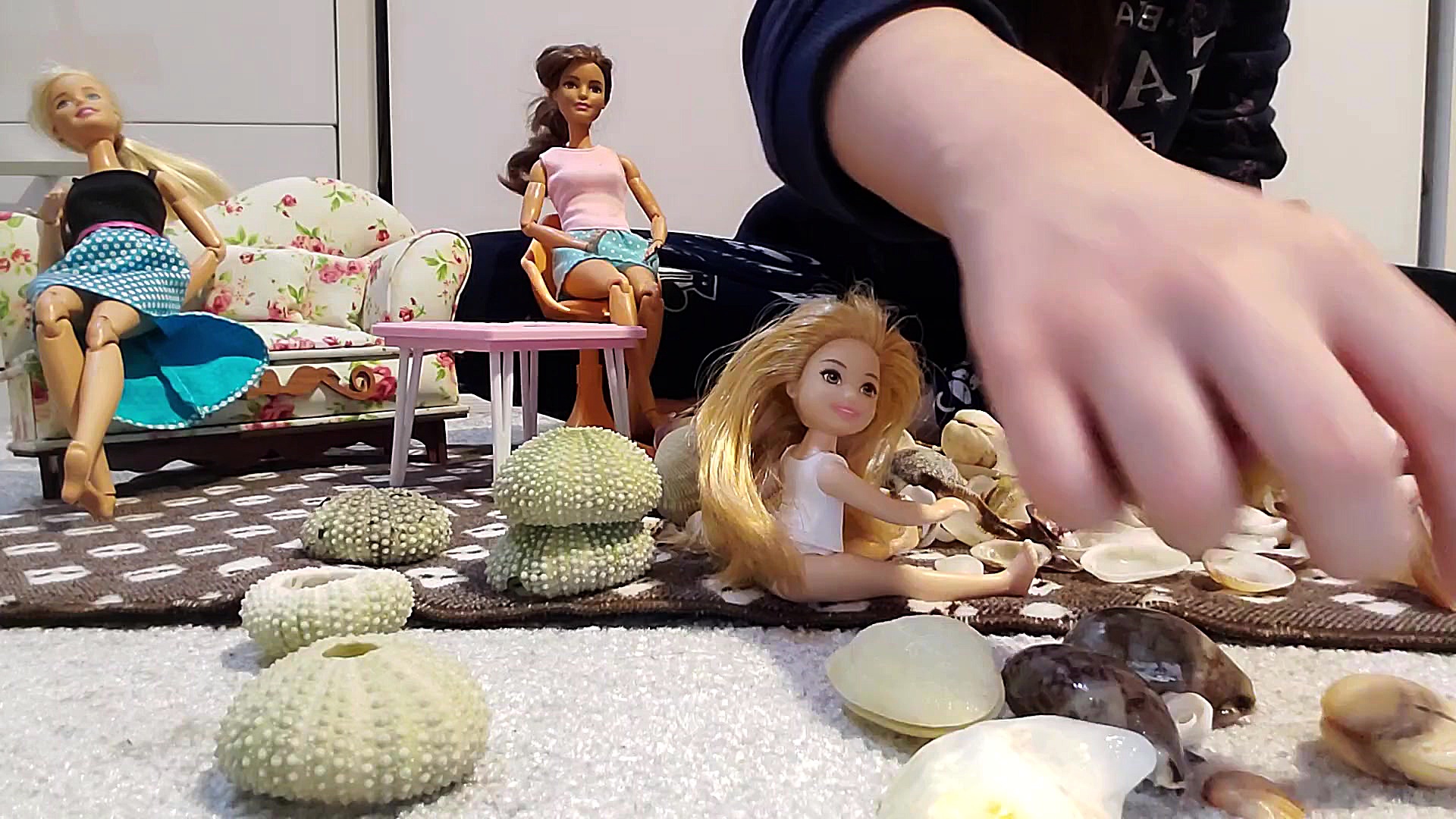 باربی ها و صدف های جزیره لاوان