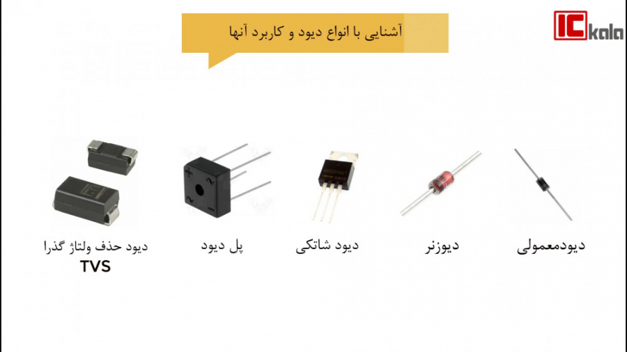 آشنایی با انواع دیود و کاربرد آنها