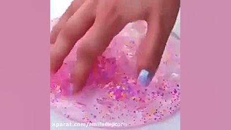 اسلایم صورتی باحال