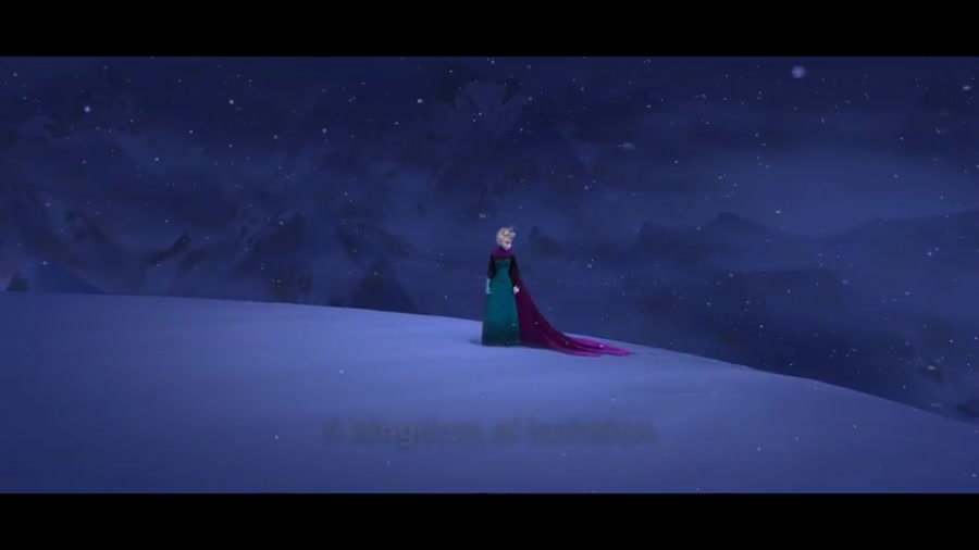 Frozen Reverse Frozen -Let it go -Disney.Sing.Along