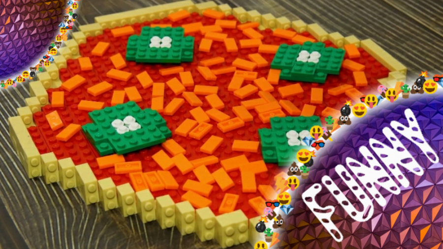 ساخت پیتزا با لگوهای بامزه  با...