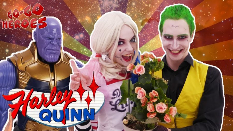 نمایش هارلی کویین  جوکر  ثانوس