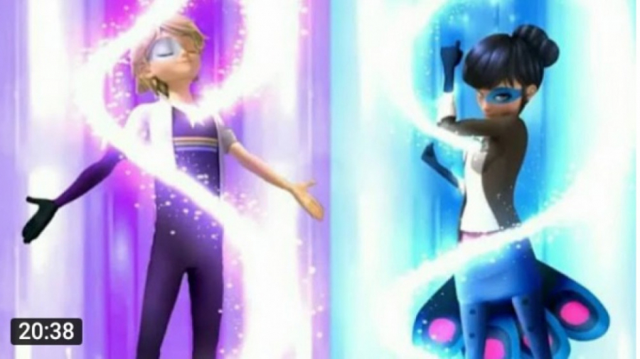 عوض شدن قدرت مرینت و آدرین