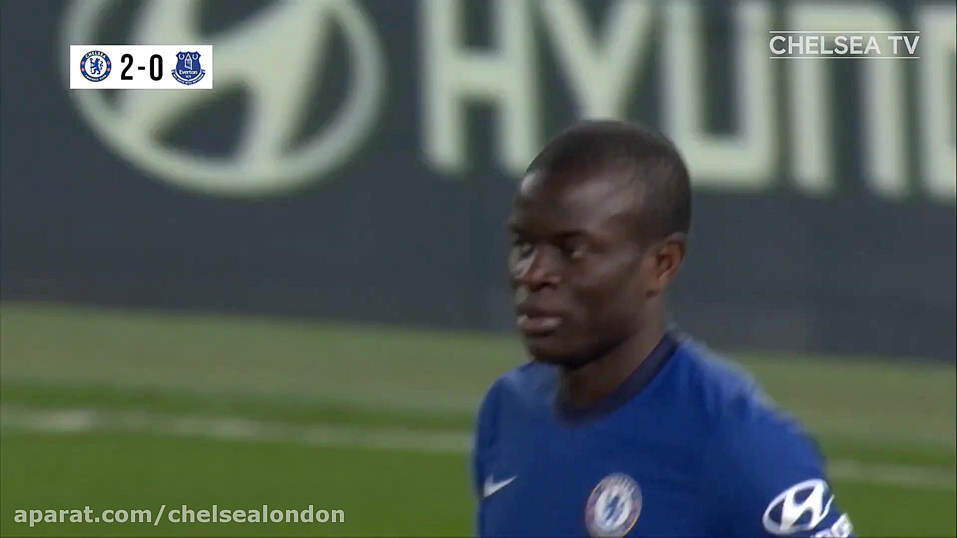خلاصه بازی‌: چلسی ۲  ۰ اورتون
