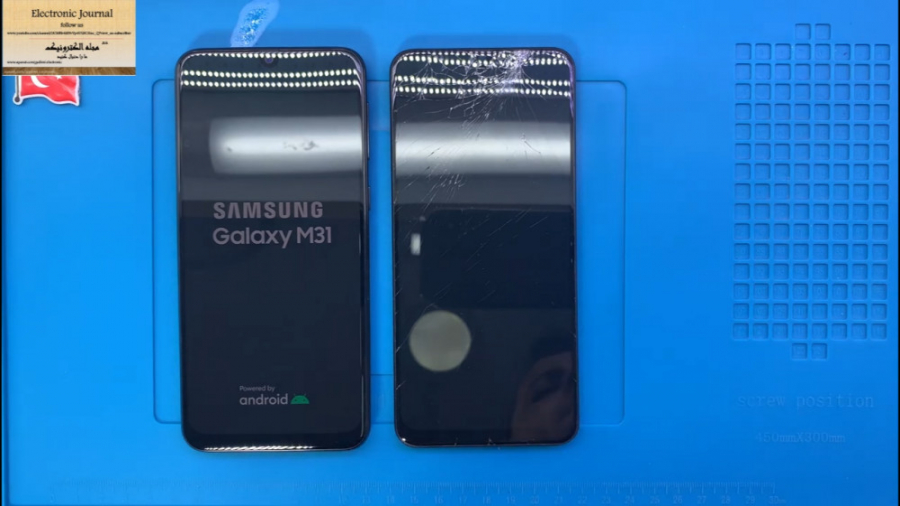 تعویض نمایشگر Samsung Galaxy M...