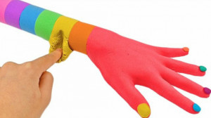 ساخت دست رنگی با ماسه های متحر...