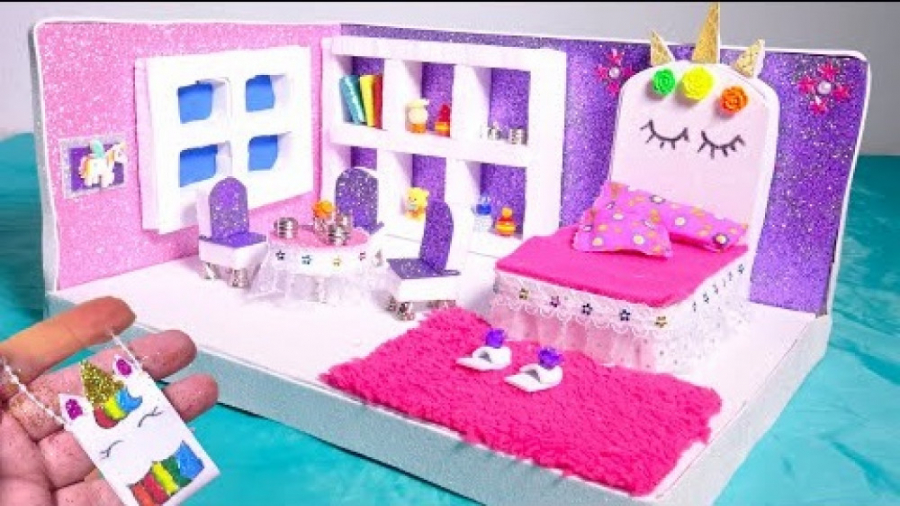 ساخت خانه مینیاتوری برای عروسک...