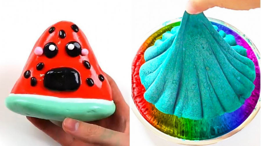 بازی با انواع اسلایم &gt;&gt;&...