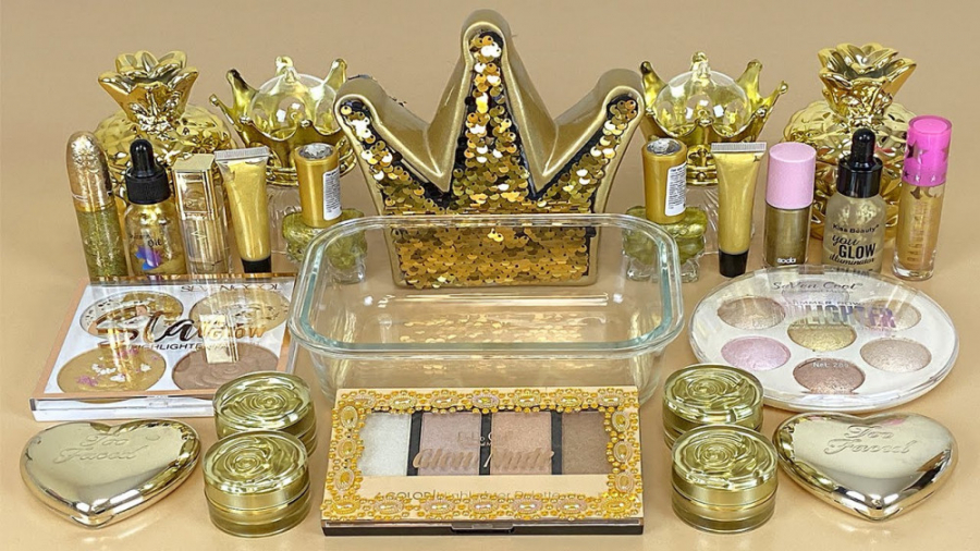 اسلایم میکاپ اکلیلی  ^ تم طلای...