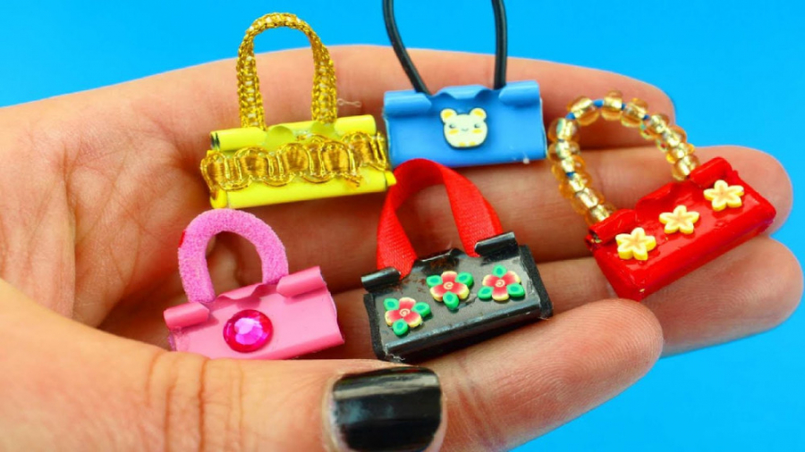 کاردستی برای عروسک باربی  کیف...