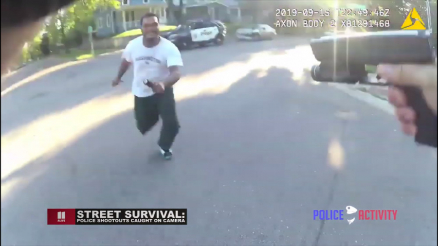 درگیری خونین پلیس با مرد مهاجم