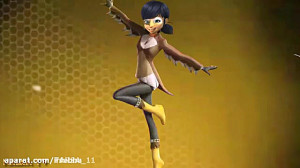 تبدیل مرینت به عقاب مرینت !!