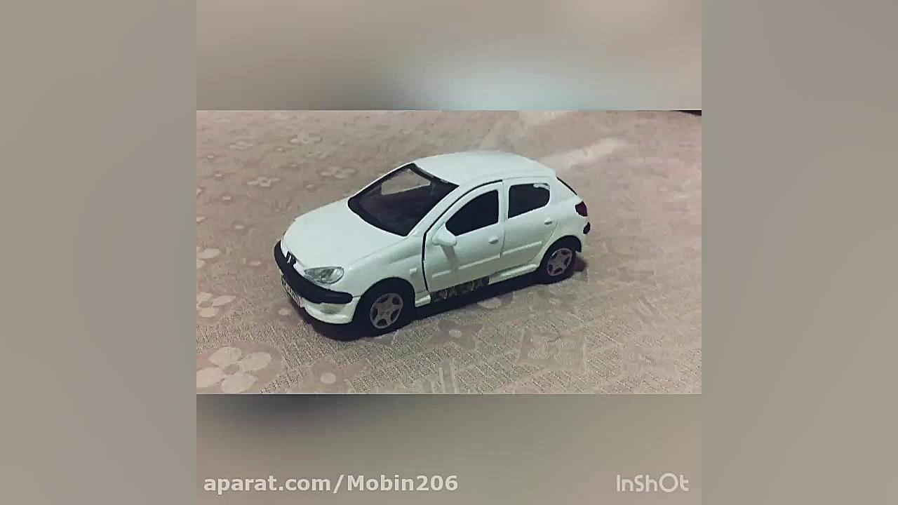 ماکت پژو ۲۰۶ تیپ ۲ با رینگ ۲۰۷