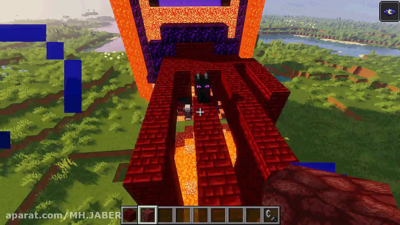 مجسمه ی غول ندر در ماینکرافت