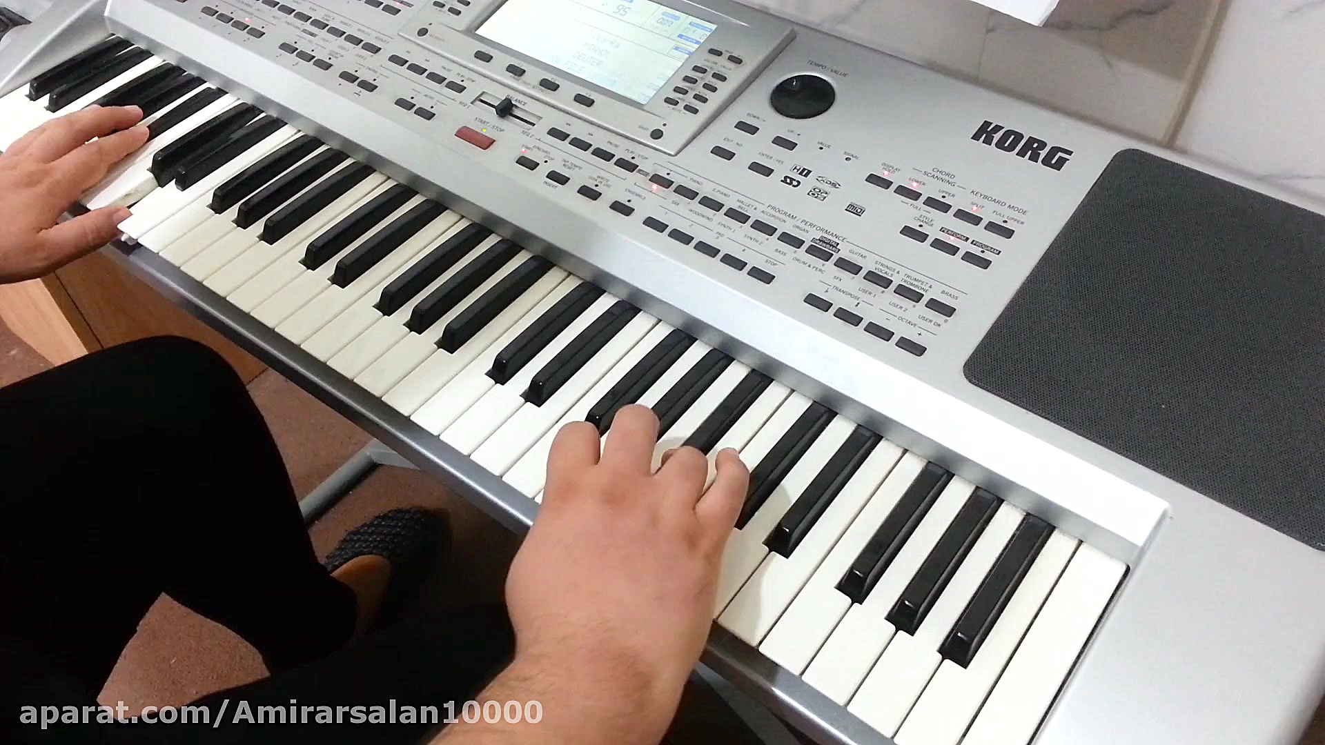 آهنگ اینه دنیا حمیرا (کیبورد)