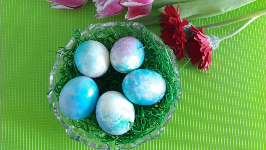 آموزش رنگ کردن تخم مرغ هفت سین