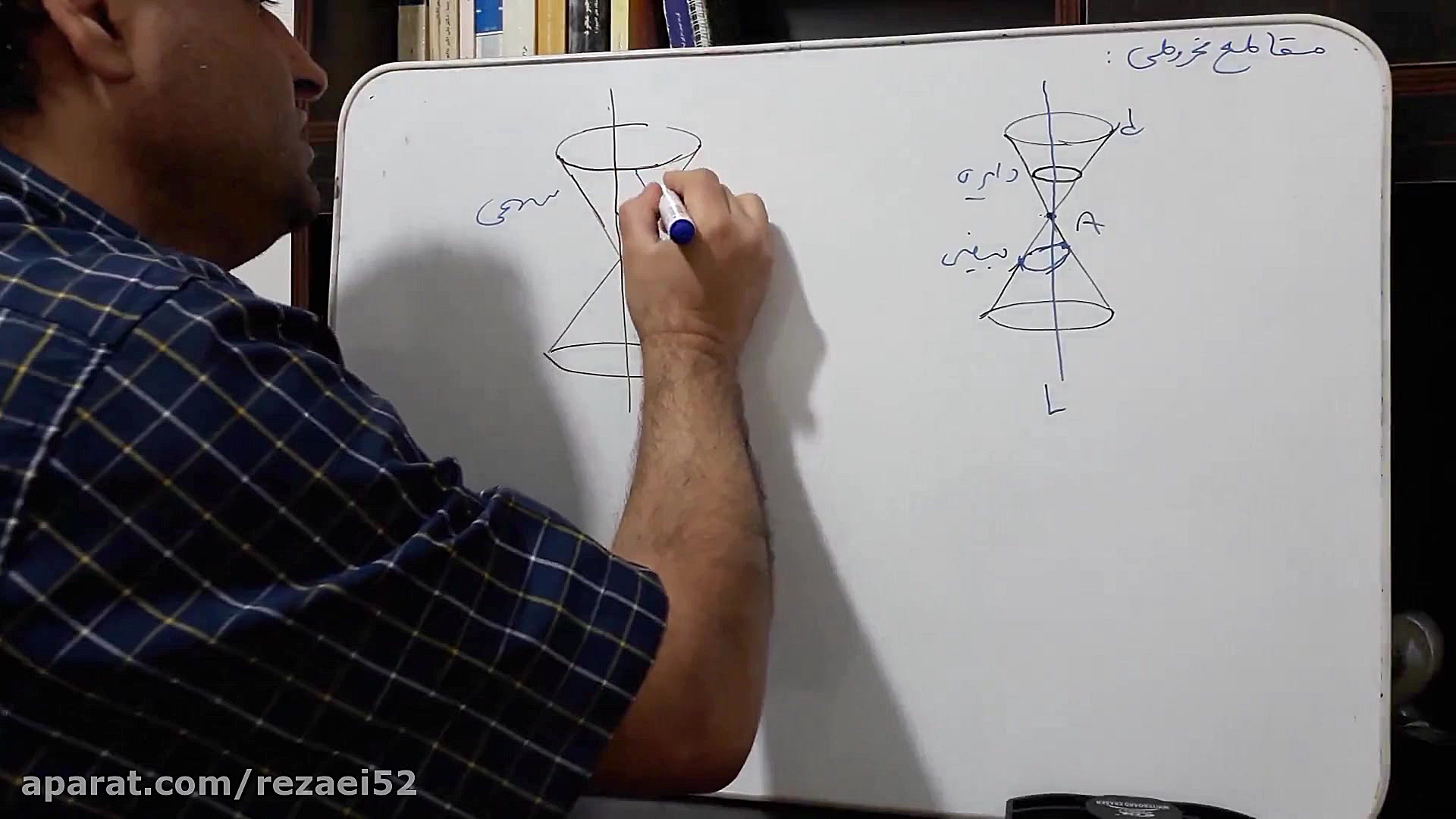 مقاطع مخروطی بیژن رضایی