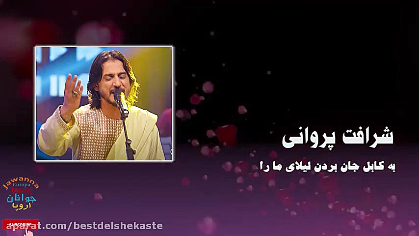 آهنگ زیبا شرافت پروانی،  افغان...
