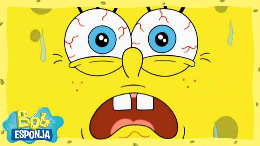 کارتون باب اسفنجی  بیماری ماهی...