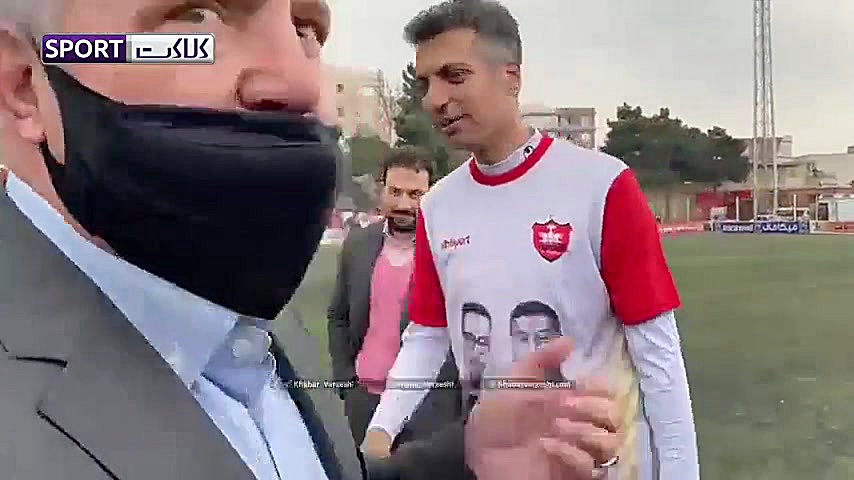 تشکر علی پروین از عادل فردوسی...