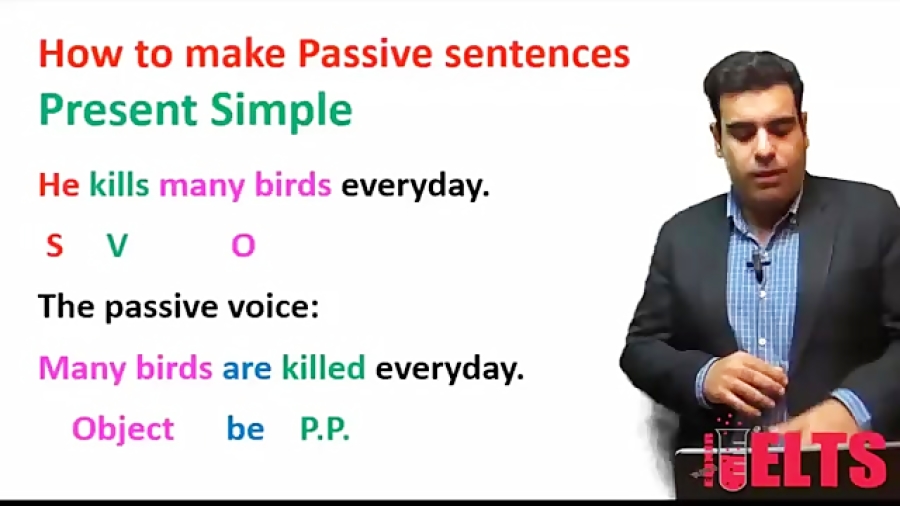 آموزش آیلتس: ساختار مجهول در T...