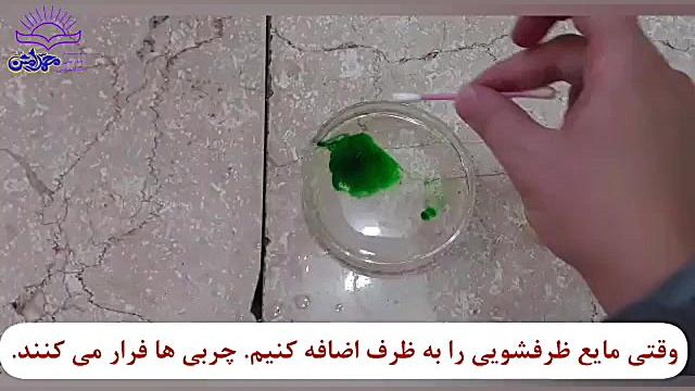 تاثیر مواد شوینده بر چربی ها