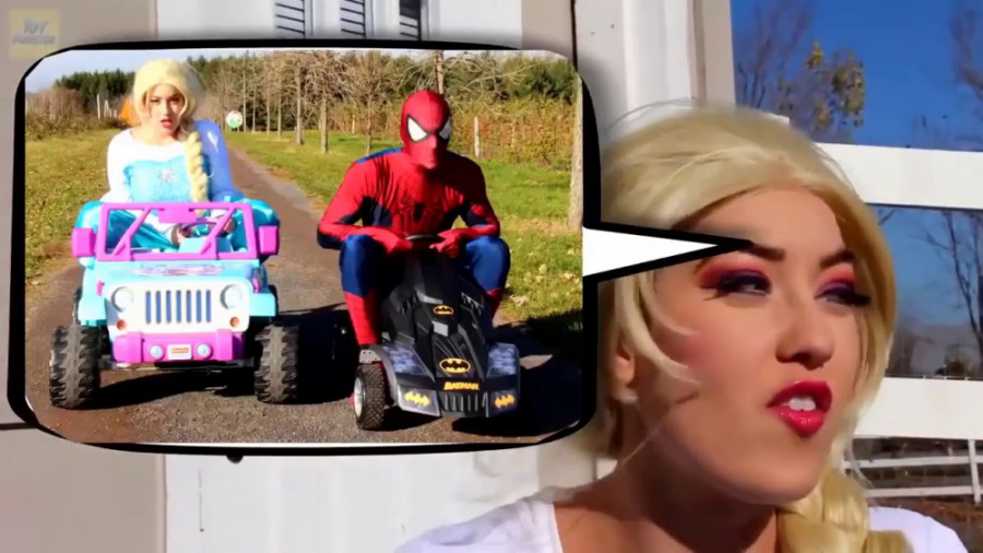 نمایش السا و انا  اسپایدرمن و...