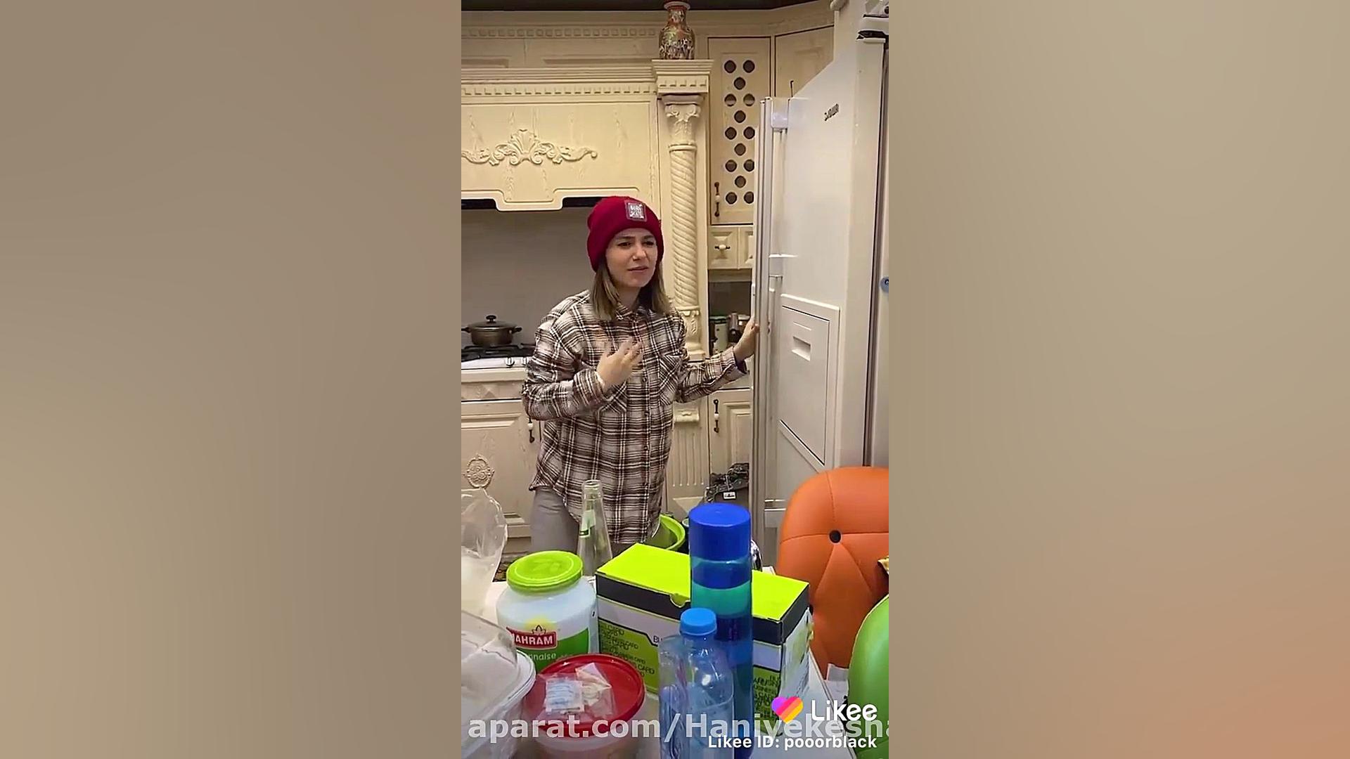 استوری جدید پریسا پور مشکی پری...