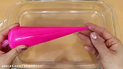 درست کردن اسلایم،بازی با اسلای...