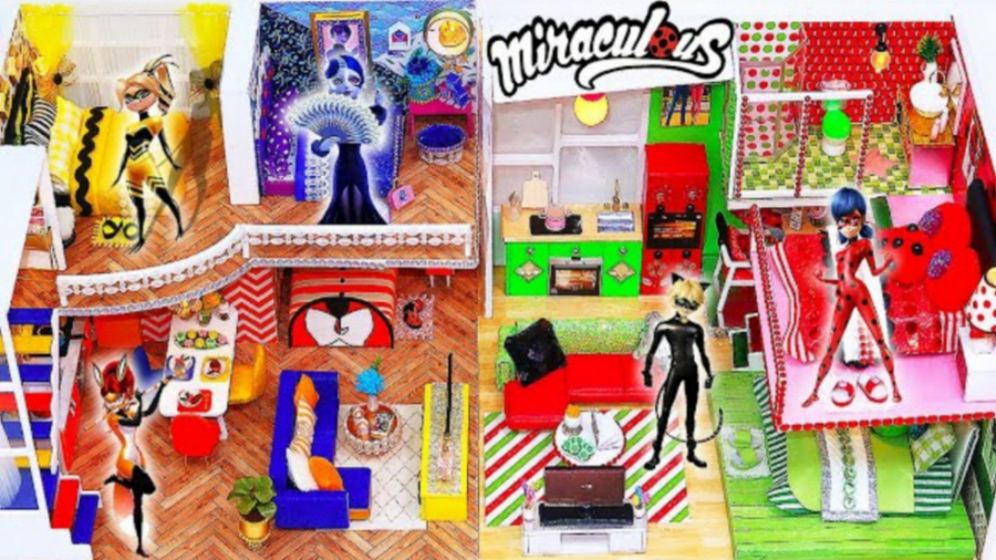 ساخت خانه مینیاتوری با اتاقهای...