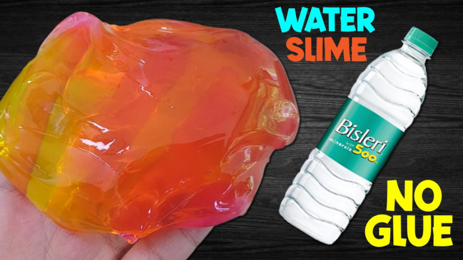 آموزش اسلایم شفاف رنگی با شامپ...